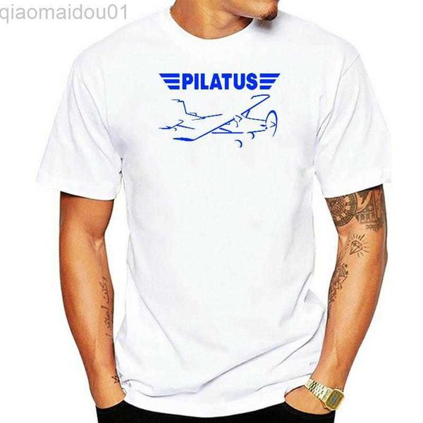 

men's t-shirts pilatus aircraft aviation mens t-shirt(1) l230707, White;black
