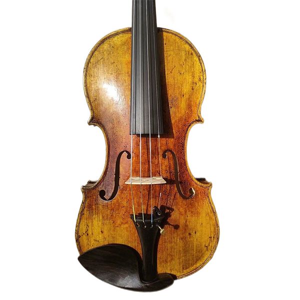 

professional 4/4 violin european flamed maple back spruce stradi model