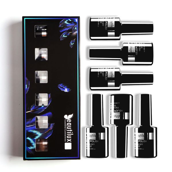 

nail polish beautilux base coat nail gel polish kit 6pcsset x10ml uv led nails varnish set semi permanent primer gloss matte gel 230706