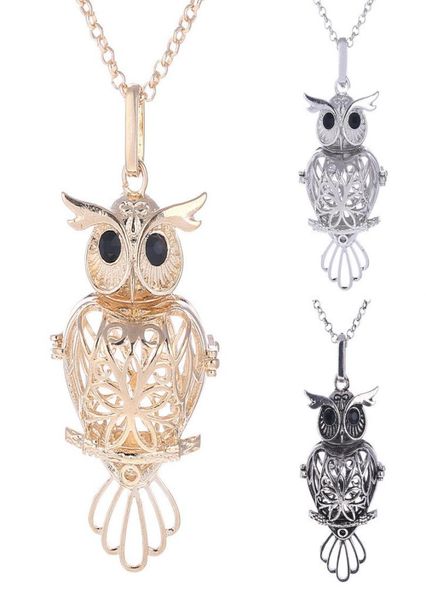 

chime ball angel caller owl harmony ball mexican women necklace sweater chain bola pregnancy necklace9820205, Silver