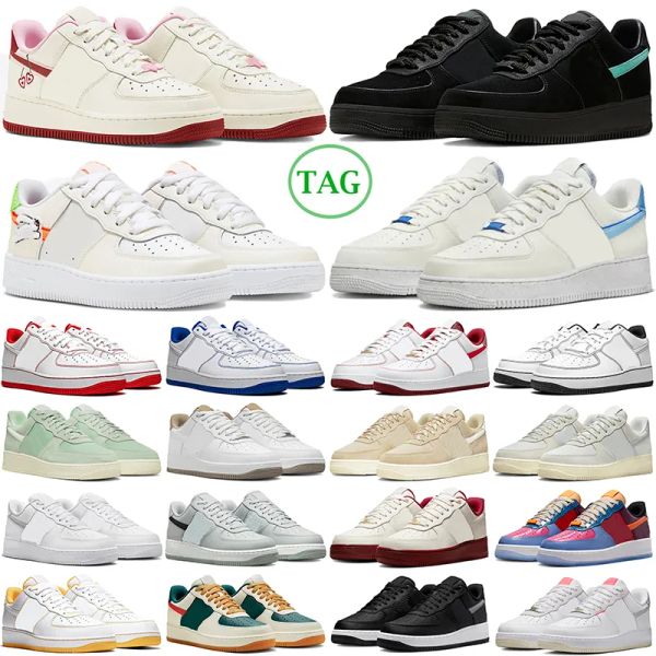

tiffany af 1 running shoes for one men women white pine green white black laser orange university team red mens trainers outdoor sports snea