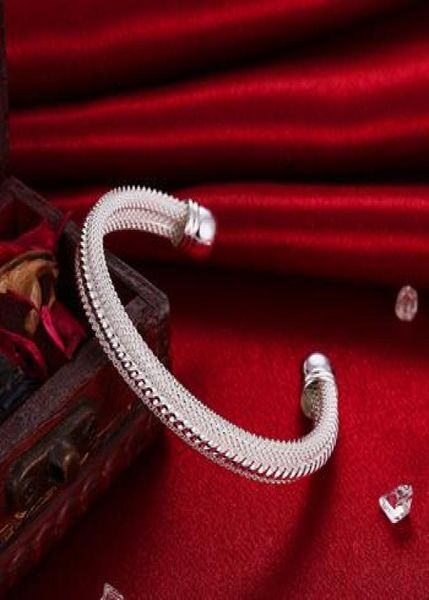 

whole retail lowest christmas gift new 925 silver fashion bracelet b0217054431, Black