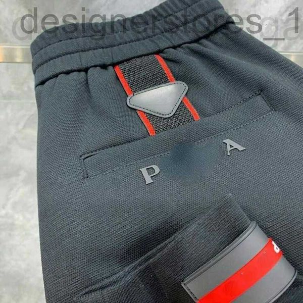 

men's pants designer large mens pants classic triangle embroidered sports trousers fashion men women casual sweatpants 68ms wgro, Black