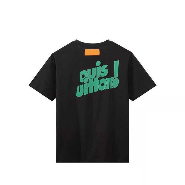 

23ss men's t-shirts designer tees short sleeves luxury clothes summer leisure undershirt breathable printed coats high-quality clothing, White;black