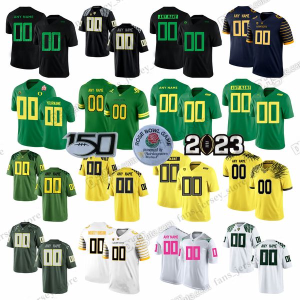 

custom women ncaa oregon ducks college football jerseys johnson deommodore lenoir dontae manning mycah pittman noah sewell penei sewell thib, Black