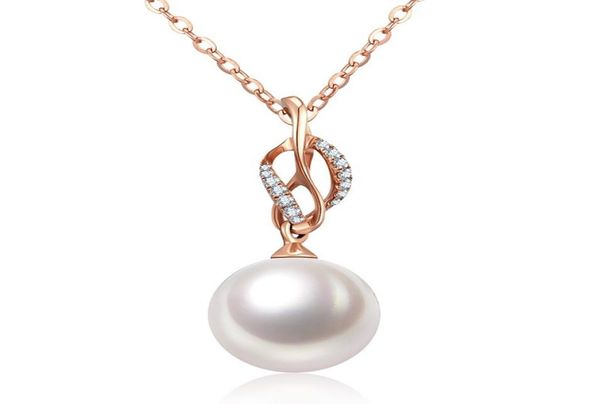 

omhxzj whole pendant necklaces european fashion woman girl party wedding gift pearl zircon 925 sterling silver necklace pendan9475471