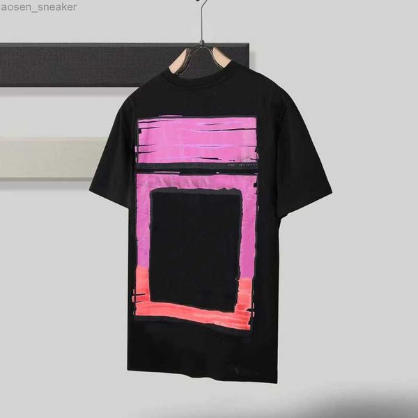 

ow mens t shirt shirts summer cotton short sleeve tshirt fashion white tee men women sweatshirts luxury clothing street hip hop off clothes, White;black