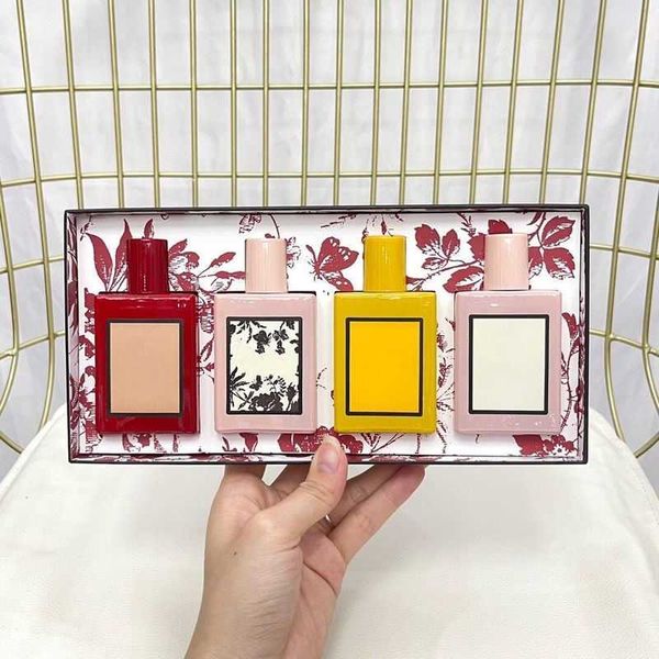 

perfume for women bloom gift sets 30ml 4piece famous brand designer cologne perfumes wholesale long lasting smell flora flower blossom scent