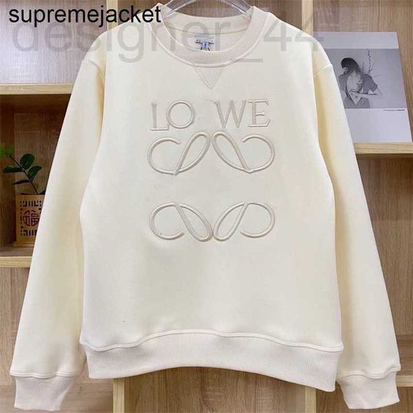 

men's hoodies & sweatshirts designer fashion for men sweatshirts lowe cashmere jacket 2023 autumn winter embroidery couple college ins, Black