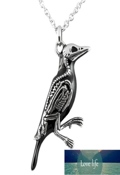 

trending gothic punk retro viking crow skull pendant men039s fashion novelty locomotive accessories necklace hip hop jewelry gi8646546, Silver