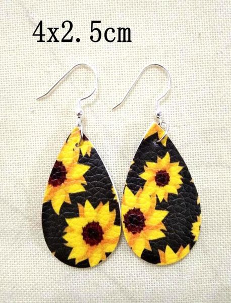 

new fashion cute women039s earrings color pu leather earrings colorful earrings girls jewelry8488916, Silver