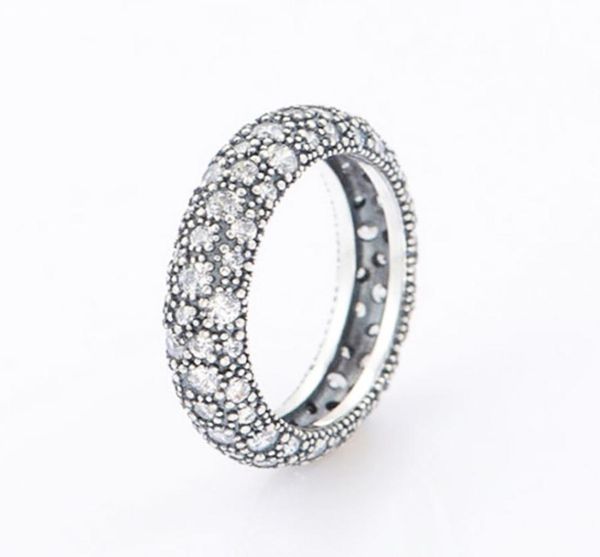 

925 sterling silver cosmic stars clear cz stones ring fit style jewelry engagement wedding lovers fashion ring for women2383427