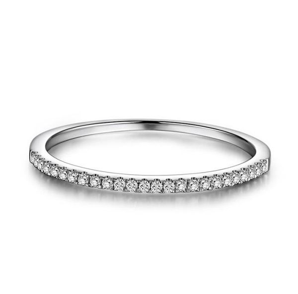 

charming female ring real 925 sterling silver pave 5a cz stone statement wedding band rings for women party jewelry8172732, Slivery;golden