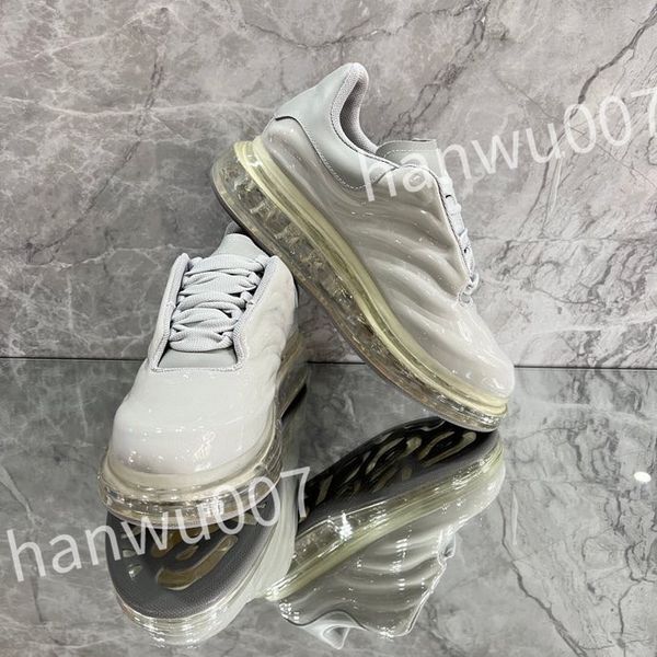 

new quality designer shoes sneakers design logo white flat lace up platform men's women's shoes size 35-46 xsd221137, Black