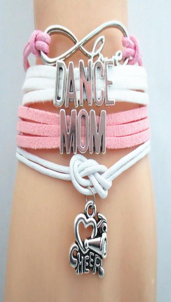 

infinity love dance mom bracelet cheer wristband friendship bracelets4485647, Golden;silver