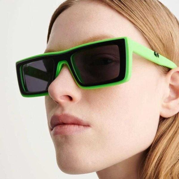 

Snowflake square small frame sunglasses women's new hip-hop street glasses personality punk disco Sunglasses trend