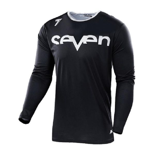 

new seven men racing cross mx downhill jersey mtb bike t-shirt dh off road gp sports cycling clothing2884013, Black;red