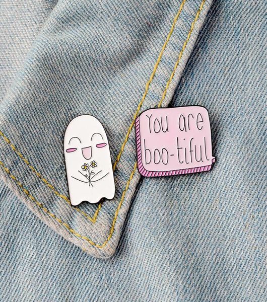 

funny banner slogan brooches pins fashion unusual hard enamel metal pins denim clothes badges brooch pin gifts for friend3129575, Gray