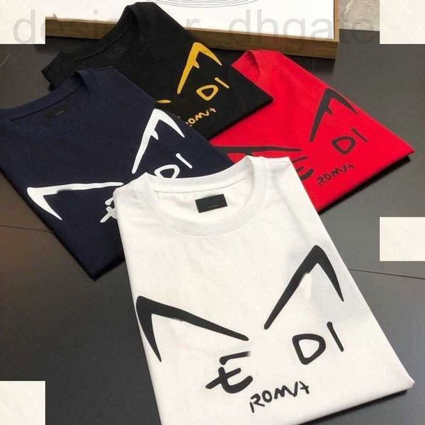 

men's t-shirts designer luxury mens designer t shirt black white embroidered letter printing cotton short sleeves selling high-end bran, White;black