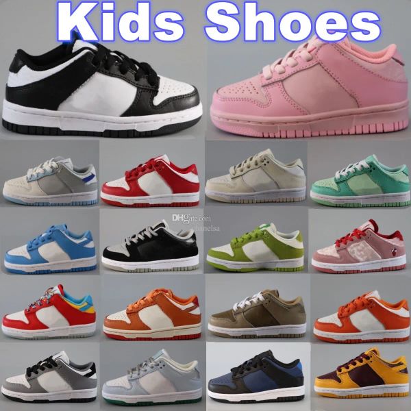 

toddlers shoes kids designer chunky sb low girls boys sneakers baby childrens kid shoe boy girl trainers running retro black youth sports sh