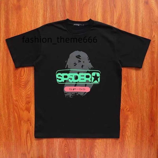 

graphic tee t-shirt pink young thug sp5der 555555 printed spider web pattern cotton h2y style short sleeves tees hip hop size s-xl, White;black