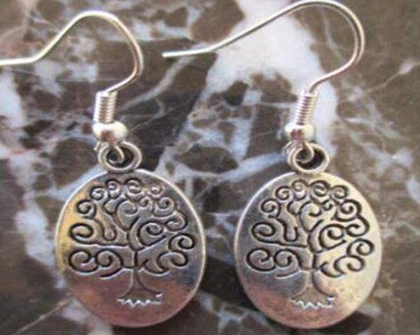 

new vintage silver tree of life pendant dangle earrings women gift earring fashion jewelry goth punk diy women gifts 6677920030