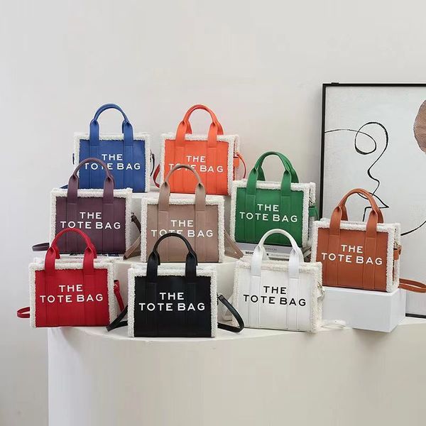 

Beautiful gift Tote bag temperament little woman real leather design explosions latest autumn 2023 new Tote bag female little letters wow haha large capacity bag