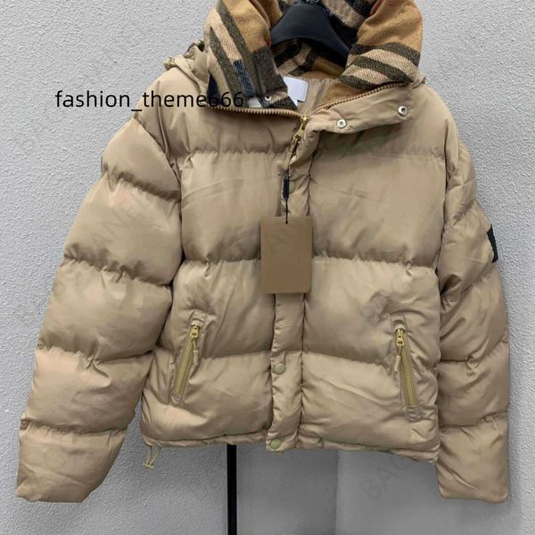 

22s womens down coat designer parkas winter mens ladies jacket luxury letter plaid classic warm jackets two colors size s-l, Black