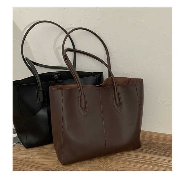 

tote bag women's new fashion commuter bag versatile ins large capacity one shoulder bag