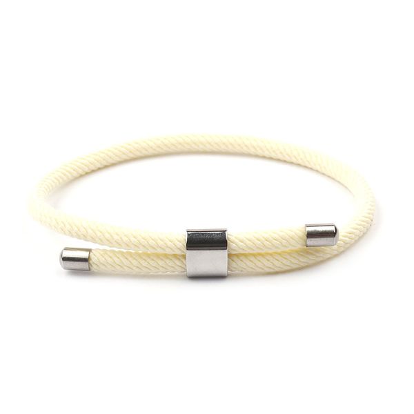 

9pcs rope bracelets handmade woven adjustable rope men women couple braclet diy jewelry accessories, Black