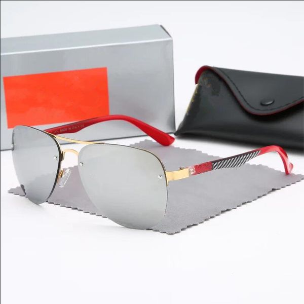 

men classic brand retro women sunglasses luxury designer eyewear metal frame designers sun glasses woman raybans rays bans with original box, White;black