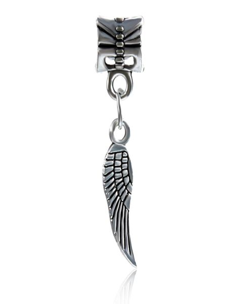 

feather dangle alloy charm bead fashion women jewelry stunning european style fit for bracelet necklace5164627, Bronze;silver