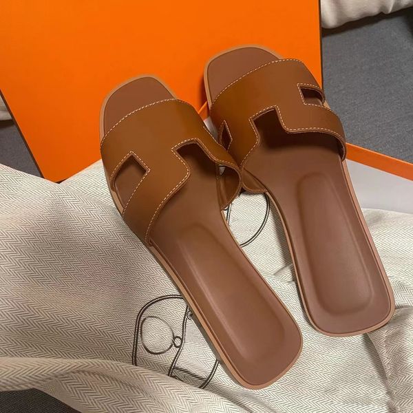 

designer slippers slides classic flat heel summer lazy fashion cartoon big head rubber flip flops leather slippers women's shoes sandal, Black