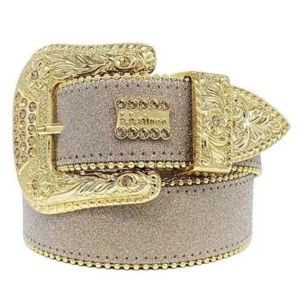 

designer belt bb simon mens for women shiny diamond belts black on blue white multicolour with bling rhinestones as gift waistband factory w, Black;brown