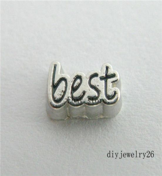 

10pcs floating charms for living memory locket fc8780123344743, Bronze;silver