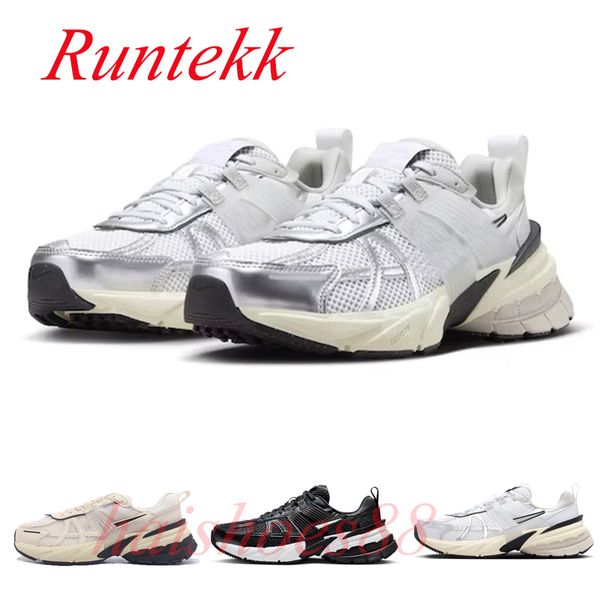 

men women running shoes runtekk sneakers triple white black platinum shoe v2k run summit ourdoor trainer mens trainers sports sneaker