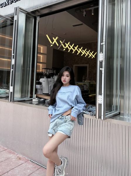 

wangg women's jackets brand hoodies sweatshirts luxury designer retro american letter sweater new collection letter pullover hoodie sam, Black;brown