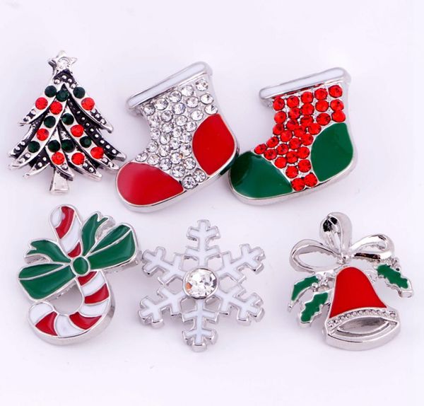 

20pcs 18mm snap button christmas snap chunk button 5 mixed styles diy interchangeable jewelry fit noosa bracelet9368625, Golden;silver