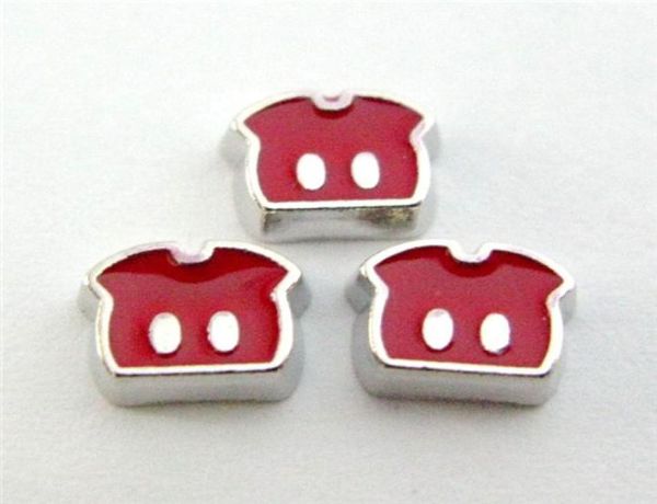 

new design fc608 floating locket charms 10pcs mouse039s pants for floating living locket as gift wholes 9728180, Blue;slivery