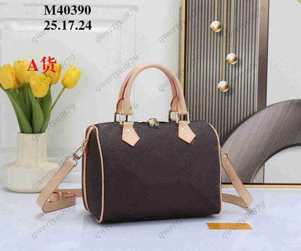 

shoulder bags designers women speedy pillow messenger travel bag classic style fashion flowers lady totes luxury handbags 25cm sac m40390