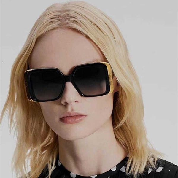 

fashion lou cool sunglasses new style women's net red square trend with original box, White;black