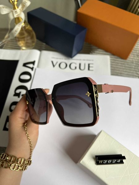 

Fashion Lou top cool sunglasses fashionable female polarized box Tiktok live glasses with original