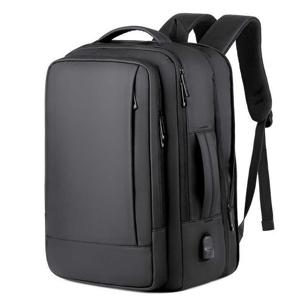 

backpack usb charging backpack men s business waterproof expansion computer bag dual purpose college student schoolbag 230708