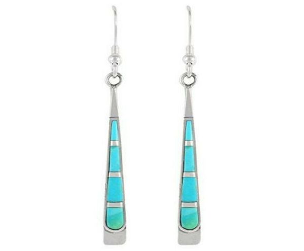 

women 925 silver long earrings coloured glaze vintage bohemian dangle drop hook gift9377106, Golden