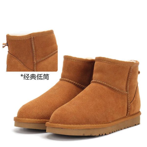 

ug tasman slippers chestnut fur slides sheepskin shearling tazz mules women men ultra mini platform boot slip-on shoes suede upper comfort f, Black