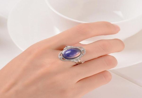 

emotion for ring oval ring temperature womenps1670 rings change retro control mood vintage color changeable feeling color jllja ff1944858, Silver