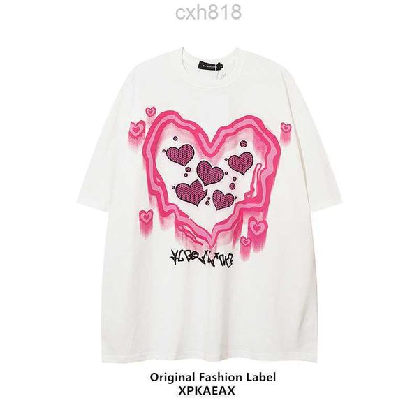 

stussys men's t-shirt fashion brand china-chic love printing men's and women's bf style t-shirt american high street hip hop, White;black