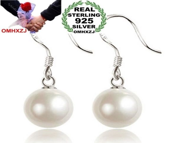 

omhxzj whole natural pearl star dangle fashion woman girl jewelry ear hook pendant real 925 sterling silver kpop earrings chan1336506