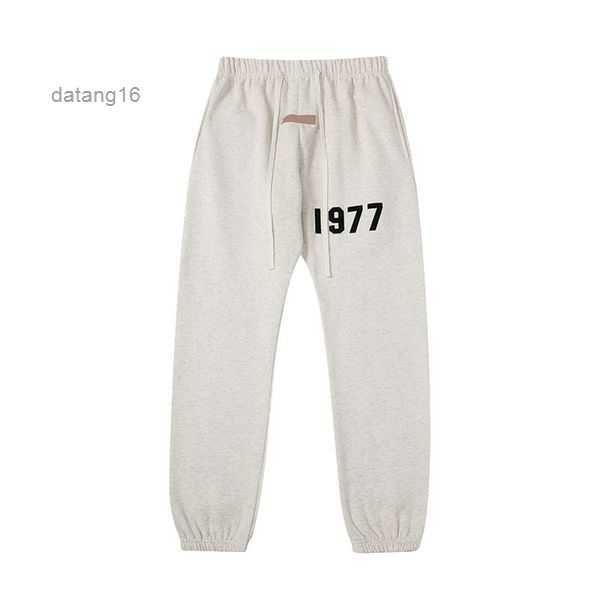 

1977 designer essen hoodies hoody men essentail pullover sweatshirts oversized clothing quality mens womens hooded jumper refflective lette, Black