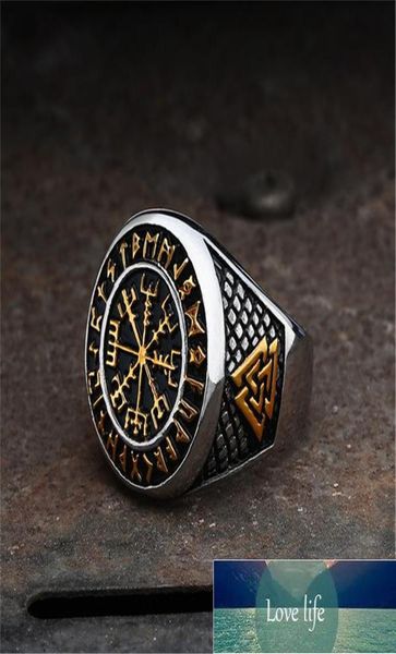 

fashion trend nordic viking alphabet domineering rings male retro gothic hiphop rock party jewelry accessories gift whole fac2734331, Silver